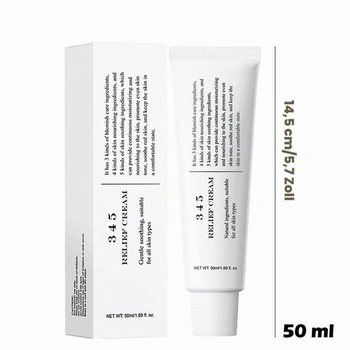 345 Relief Cream, hydratačný krém na tvár, 345 Intensive Repair Cream, upokojujúci hydratačný