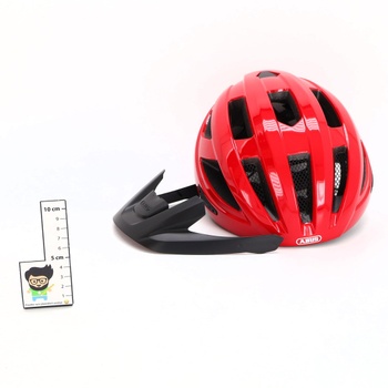 Cyklistická prilba ABUS 87222, červená (Blaho Red), M (52-58 cm)