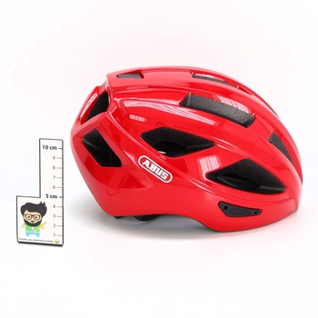Cyklistická helma ABUS 87222, červená (Blaze Red), M (52-58 cm)