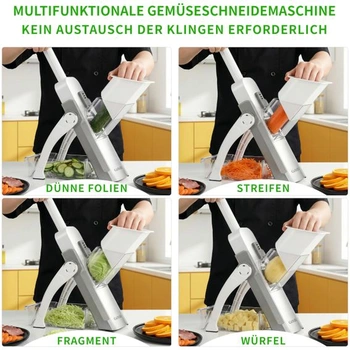 Kráječ zeleniny Mandoline, kráječ hranolků, kráječ okurek, do kuchyně, sekáček, kráječ zeleniny s