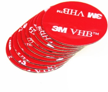 DPM Tapes - 3M VHB GPH-110GF, 15 kulatých lepicích podložek…
