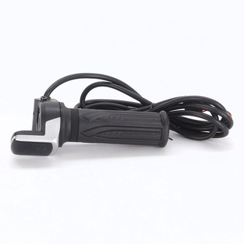 Otočný plynový ovládač pre elektrobicykel, ergonomický 48V plynový ovládač pre elektrobicykel s LCD