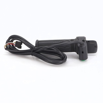 Otočný plynový ovládač pre elektrobicykel, ergonomický 48V plynový ovládač pre elektrobicykel s LCD