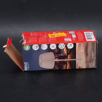 BRILONER - Mini LED stolná lampa bezdrôtovej IP44 s dotykom, plynule stmievateľné, batérie a zdroj