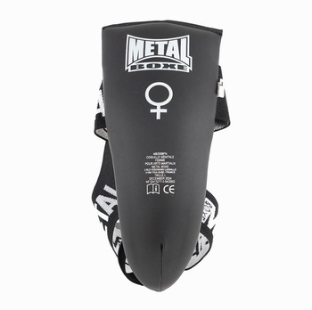 Dámský poloprofesionální chránič třísel METAL BOXE (1. balení) L, černý