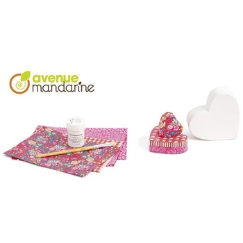 My Mandarine 42718O Kreatívna krabička Décopatch pre deti od 7 rokov Love