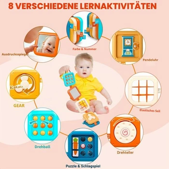 Plánovací hračka pro děti od 1 roku, Montessori hračka pro miminka pro děti od 1 do 3 let, Aktivní