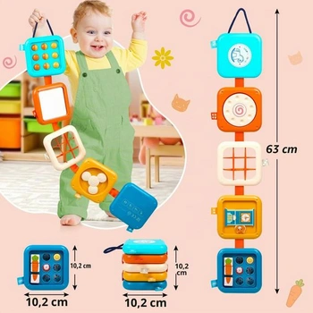 Plánovací hračka pro děti od 1 roku, Montessori hračka pro miminka pro děti od 1 do 3 let, Aktivní