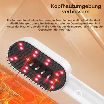 2026 Nová elektrická naparovacia kefa, rozčesávacia kefa 2 v 1 s integrovanou rozprašovacou hmlou,