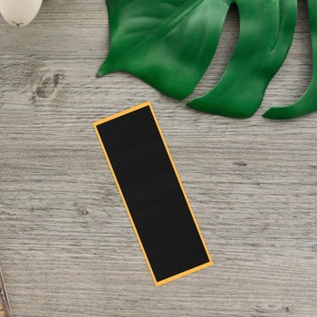 SUPVOX Čierne penové grip pásky na fingerboardy: Protišmykové lepiace pásky, 38 x 110 mm,