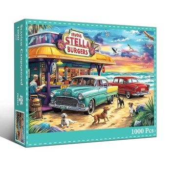 Skladačka s 1000 dielikmi, puzzle pre dospelých, náročné puzzle, puzzle pre celú rodinu, darčeky pre
