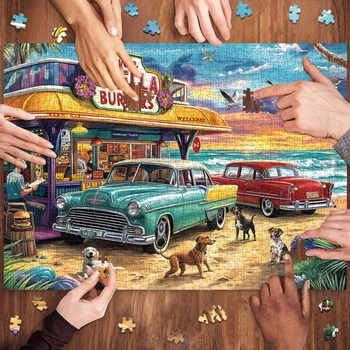 Skladačka s 1000 dielikmi, puzzle pre dospelých, náročné puzzle, puzzle pre celú rodinu, darčeky pre
