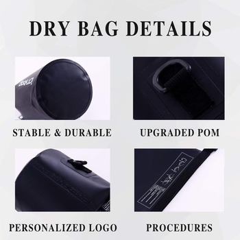 IDRYBAG Nepremokavé vaky na kajak, vodotesné, 2 l/5 l/10 l/15 l/20 l, malé, vodotesné, plávajúce