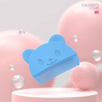 Detská kefa na kúpanie, kefa na čiapku do postieľky, silikónová masážna kefa, detský hrebeň,