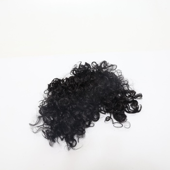 Príčesok Flufymooz, čiernohnedá, 46 cm
