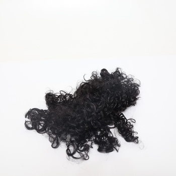 Príčesok Flufymooz, čiernohnedá, 46 cm