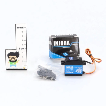 INJORA RC servomotor 35 kg Digitální servo Metal Gear RC příslušenství pro 1:10 RC pásový pás SCX10