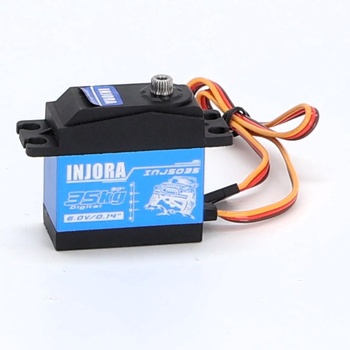 INJORA RC servomotor 35 kg Digitální servo Metal Gear RC příslušenství pro 1:10 RC pásový pás SCX10