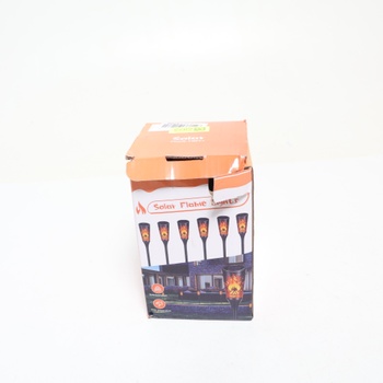 Solární světla Moxled 6 kusů pro venkovní použití - 12 LED solárních světel pro zahradu s