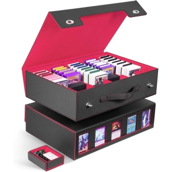 Úložný box ZLCA C3010T-BK/RD na karty