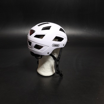 Cyklistická helma Abus bílá, HYBAN 2.0