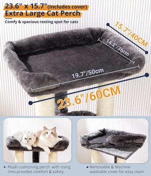 Happi N Pets 72 cm škrabací strom pro kočky