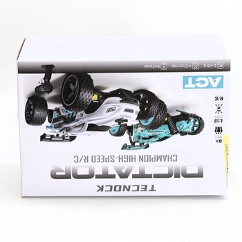 RC auto Tecnock s LED ružová
