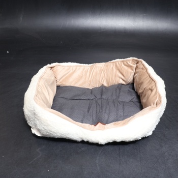 BEDSURE Prateľný mačací pelech - 51x41cm Vnútorný mačací kôš s protišmykovou základňou, Štvorcový