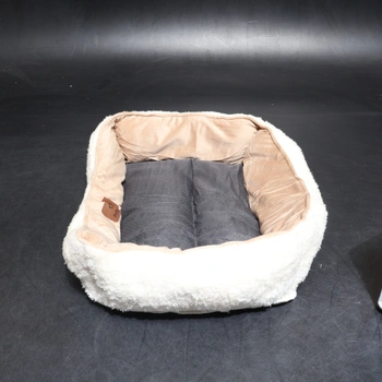 BEDSURE Pratelný kočičí pelíšek - 51x41cm Vnitřní kočičí koš s protiskluzovou základnou, Čtvercový
