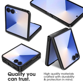 Puzdro X-level pre Samsung Galaxy Z Flip 7, puzdro na telefón z PU kože, tenké, nárazuvzdorné