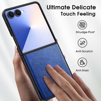 Puzdro X-level pre Samsung Galaxy Z Flip 7, puzdro na telefón z PU kože, tenké, nárazuvzdorné