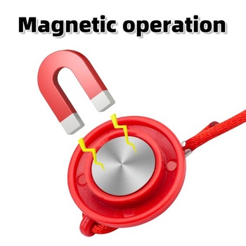 NQEUEPN 8 ks univerzálních magnetických bezpečnostních klíčů pro běžecké pásy, kulatý bezpečnostní