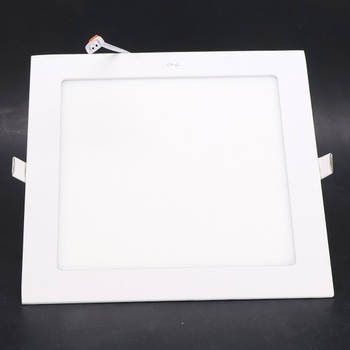 LED panel EMOS 18 W, štvorcové zapustené svietidlo 1600 lm, stropné svietidlo v bielej farbe s priemerom