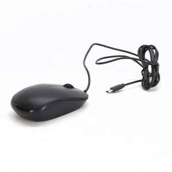 Perixx PERIMICE-201C USB-C káblová optická myš s 3 tlačidlami, rolovacie koliesko, 800 DPI, matná