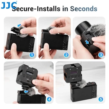 JJC Protislnečná clona do sánok fotoaparátov Sony ZV-E10 II ZV-1 II ZV-E1 ZV-1F pre rad Sony Z,