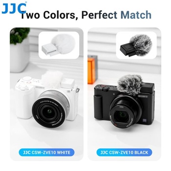 JJC Protisluneční clona do sáněk fotoaparátů Sony ZV-E10 II ZV-1 II ZV-E1 ZV-1F pro řadu Sony Z,