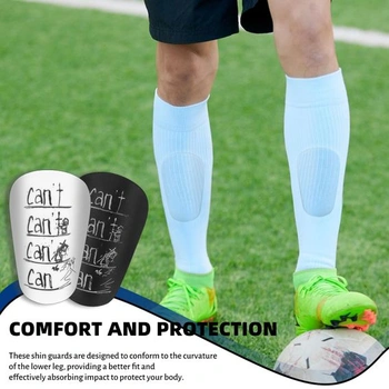 Mini chrániče holení ELNLE pre detský futbal, 2 páry mini chráničov holení, 10 x 6 cm, malá ochrana