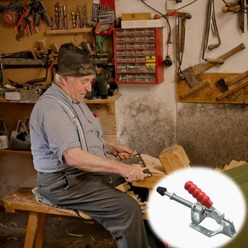 Veľká rýchloupínacia svorka, rýchloupínacia svorka s náhradnou skrutkou