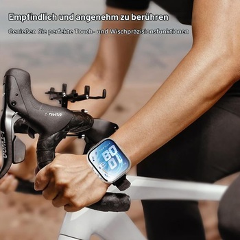 Pouzdro Lemxiee pro Huawei Watch FIT 5 Pro s ochranným tvrzeným sklem, průhledné akrylové ochranné