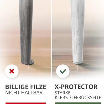 Plstené nábytkové klzáky X-Protector 48 ks