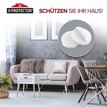 Plstené nábytkové klzáky X-Protector 48 ks
