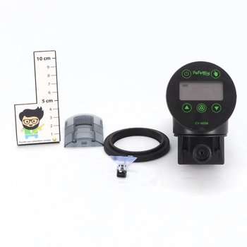 Papettly Automatic Aquarium Feeder - Automatický dávkovač krmiva pro ryby s LCD displejem, krmítko