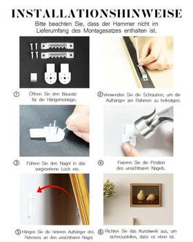 ARPEOTCY plátěné tisky s rámem, malá vintage nástěnná dekorace, nástěnné umění do obývacího pokoje,