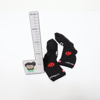 Bežecké ponožky Compressport - Pro Racing Socks V3 Run High - Prevencia pľuzgierov - Tlmenie a