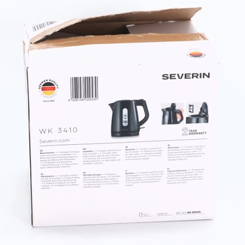 Rýchlovarná kanvica Severin ‎3410-000 čierna