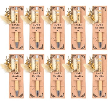 10 sád malých poďakovaní, poďakovacie perá s gravírovaním,…