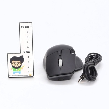 Bezdrôtová myš TECKNET Bluetooth (BT 5.0/5.0+2.4G), bočné rolovacie koliesko, super rýchle rolovanie,