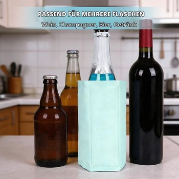 Chladiace puzdro na víno - chladič na fľaše s objemom 750 ml | Chladiace puzdrá na víno ideálne na