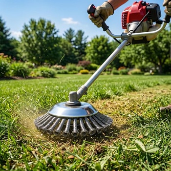 Drôtený nástavec pre vyžínače 150 mm/200 mm, kefa na burinu pre vyžínače s otvorom 25,4 mm,