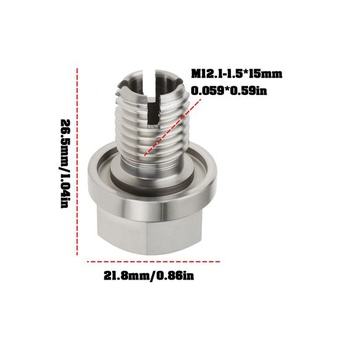 Súprava na opravu vypúšťacích zátok oleja M12.1-1,5x15MM (samorezná) pre osobné automobily, SUV a